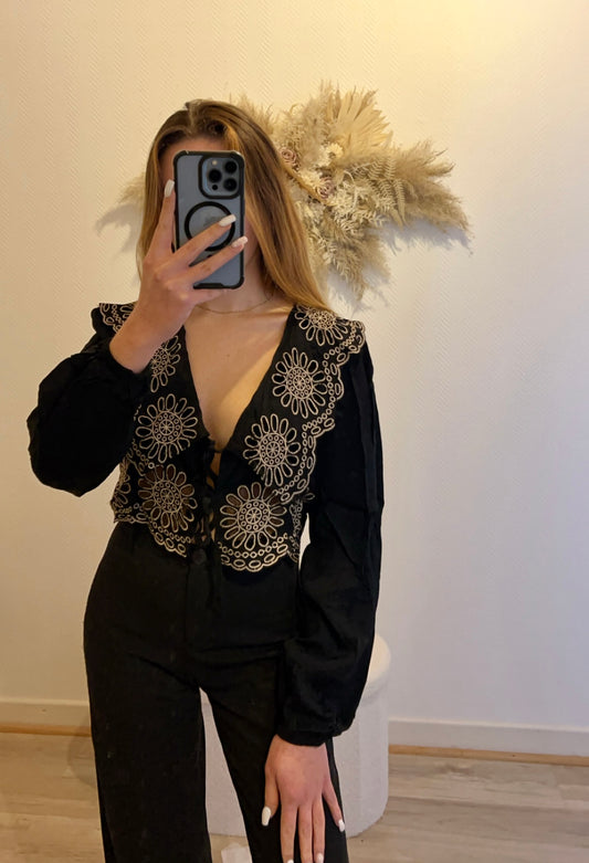 BLOUSE NOIR